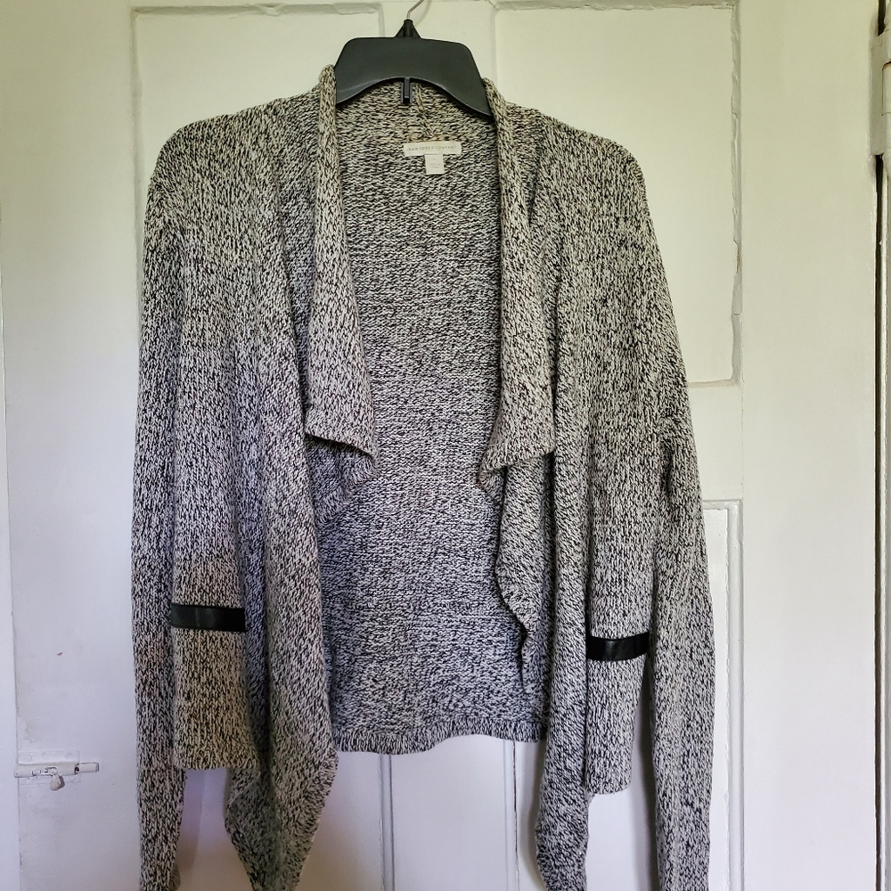 Long sleeve open sweater